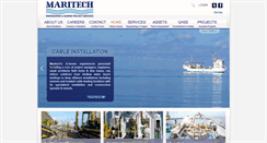 Desktop Screenshot of maritech.gr